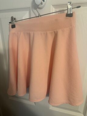Agaci Women’s Peach Flared Skirt NWT